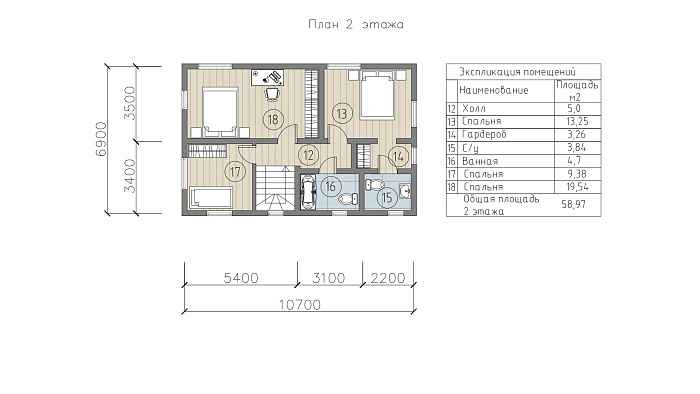  Бра планировка